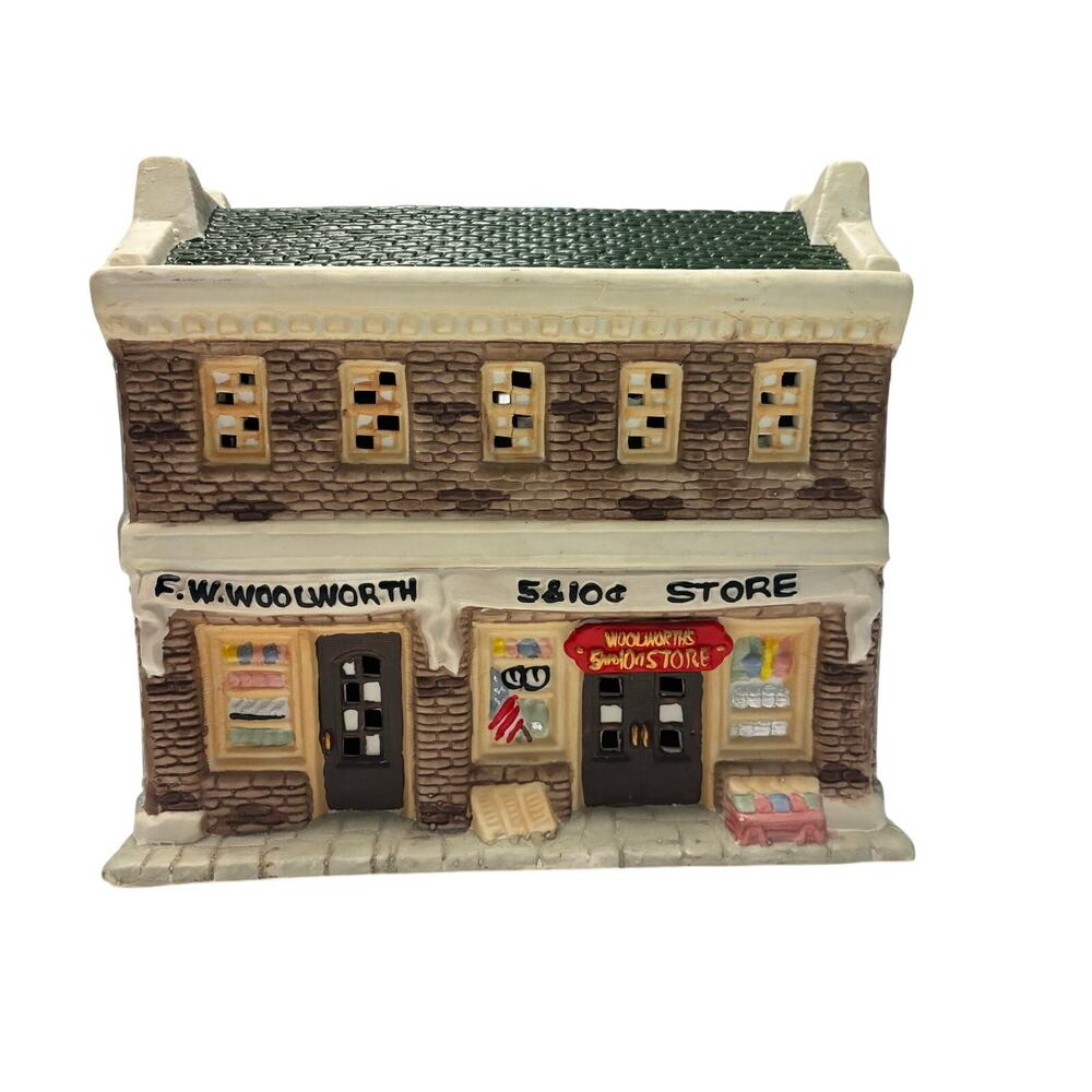 Vintage 1993 F.W. Woolworth 5 & 10 Store Limited Edition Porcelain Village